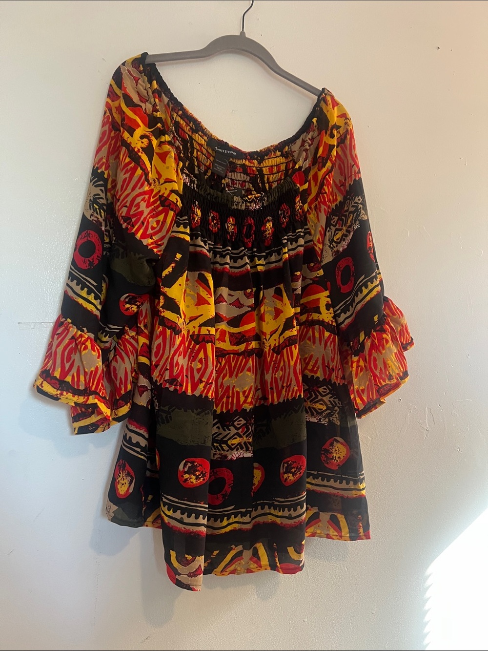 ASHLEY STEWART BOHO COLORFUL BLOUSE SIZE‎ 18/20